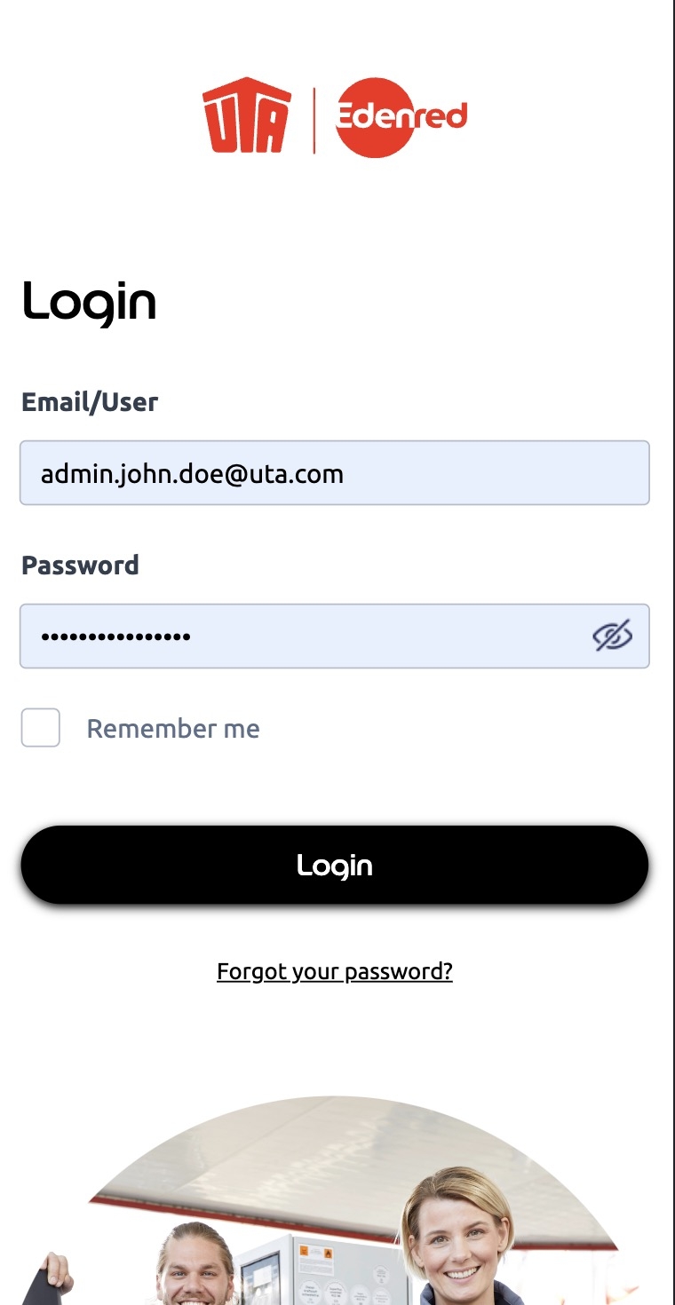Edenred, version mobile