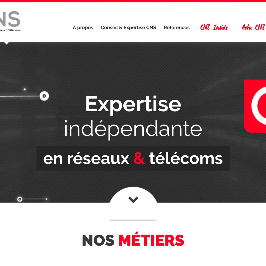 Logo projet CNS com Jérémie de Cuyper