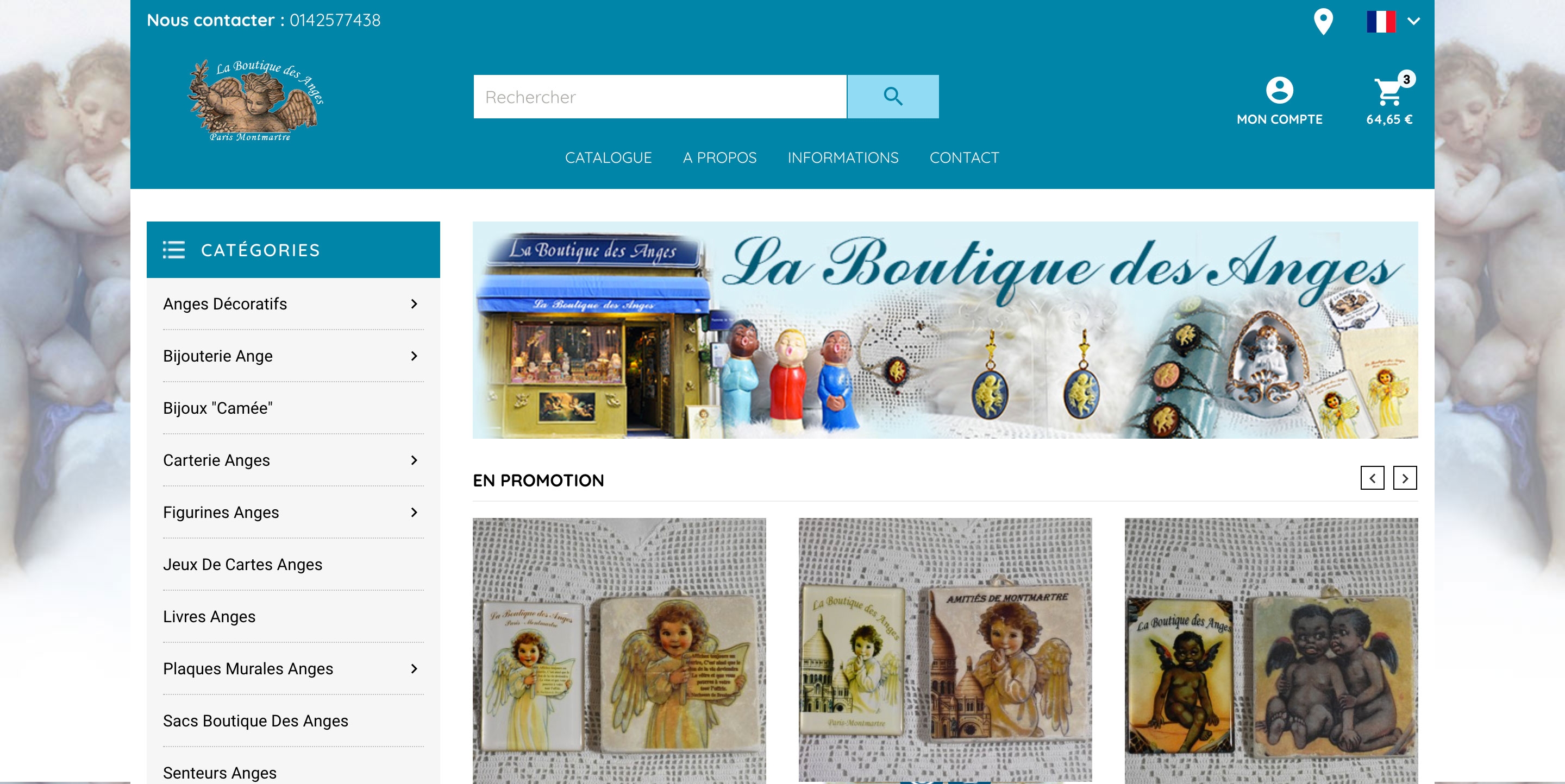 La Boutique des Anges, visuel principal