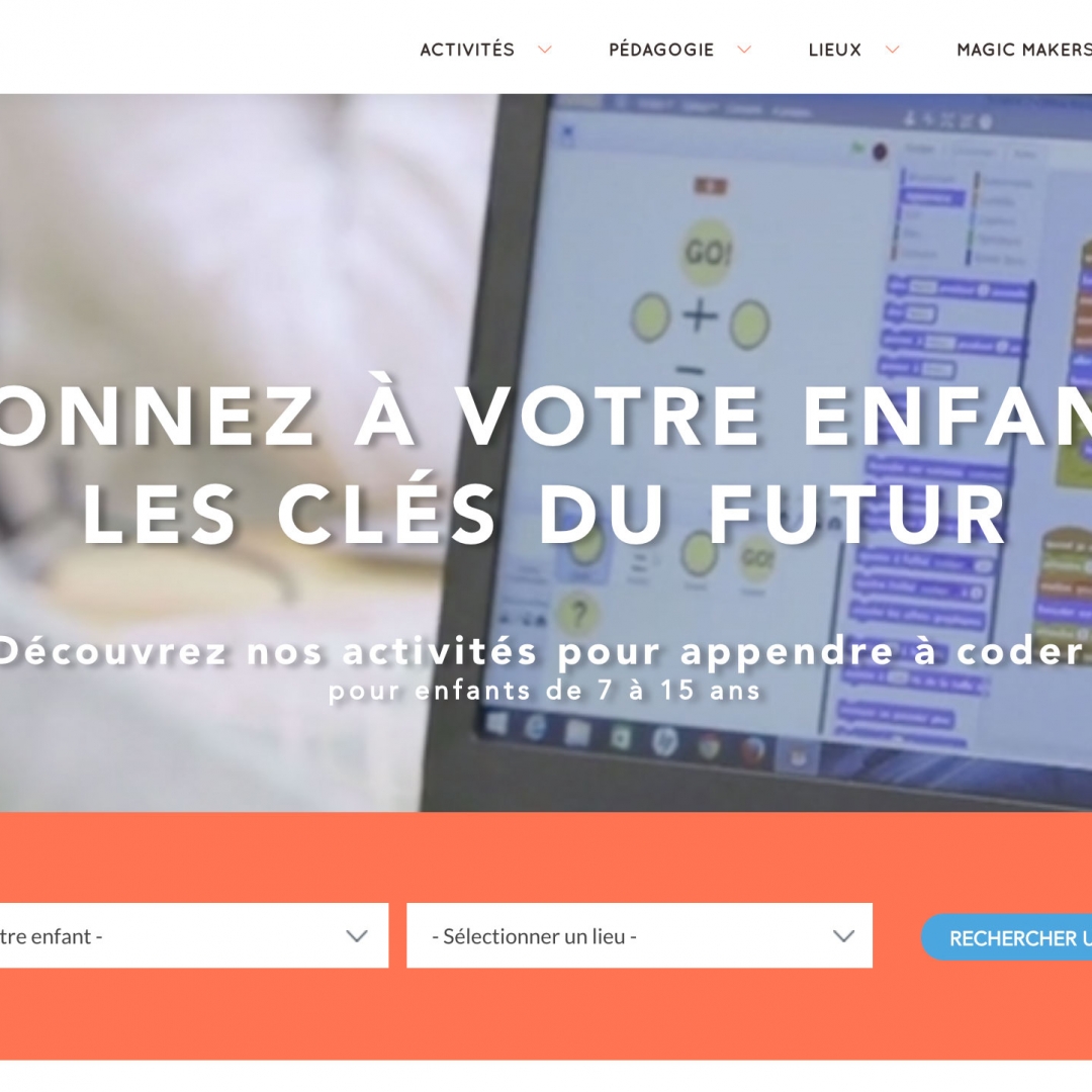 Logo projet Magic Makers Jérémie de Cuyper